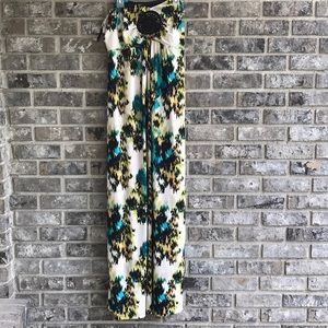 Strapless maxi dress
